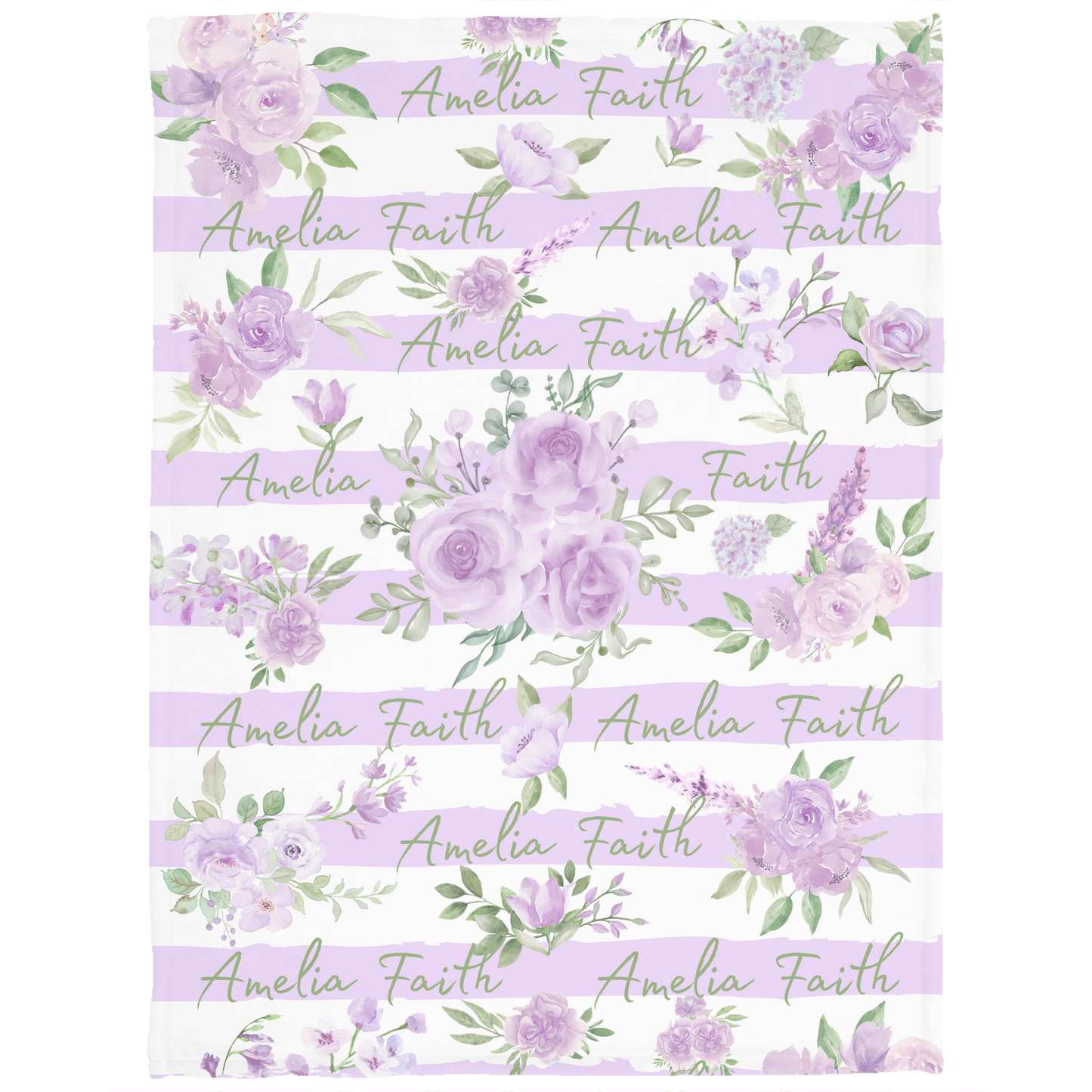 Custom Baby Name Blanket – Soft, Stylish & Personalized 30x40