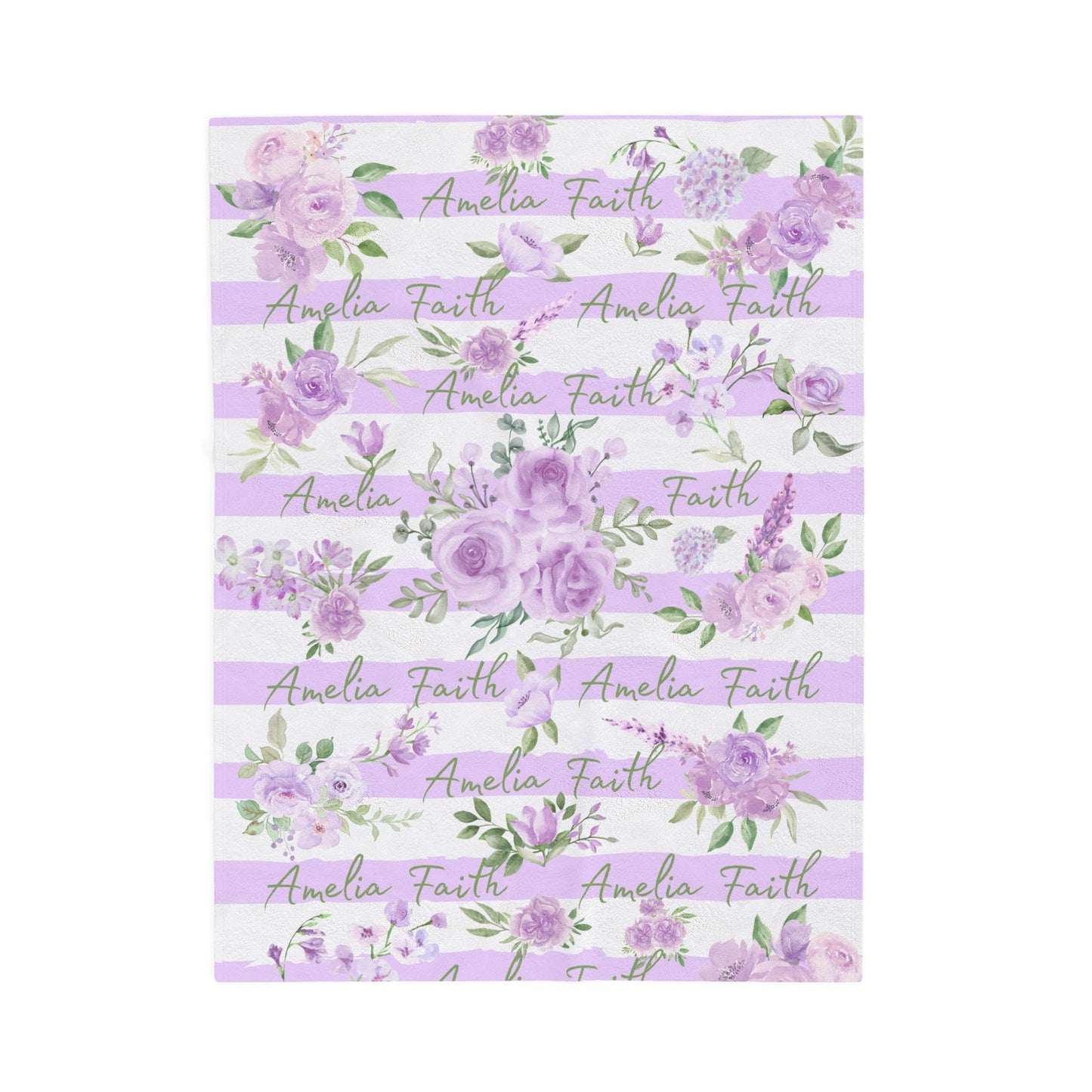 Custom Baby Name Blanket – Soft, Stylish & Personalized 30x40