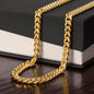 Classic Cuban Link Chain for Men – The Perfect Gift to Showcase Strength & Style