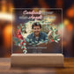 Personalized Cardinal Memorial LED Light – “Cardinals Appear When Angels Are Near” Acrylic Plaque with Custom Photo, Name & Dates | Sympathy, Christmas, or Remembrance Gift