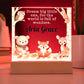 Personalized Woodland Animal LED Night Light – Custom Name Nursery Lamp with Bear, Fox & Deer – Dream Big Little One Baby Gift – Kids Room Decor