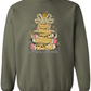 Personalized Christmas Pencil Tree Teacher Sweatshirt – Gildan Pullover Crewneck