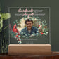 Personalized Cardinal Memorial LED Light – “Cardinals Appear When Angels Are Near” Acrylic Plaque with Custom Photo, Name & Dates | Sympathy, Christmas, or Remembrance Gift