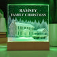 Personalized Family Christmas Vacation LED Light – Custom Holiday House Scene Acrylic Lamp Inspired by National Lampoon’s Christmas Vacation