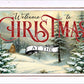 Personalized Thomas Kinkade-Style Christmas Canvas – Custom Holiday Decor