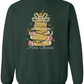 Personalized Christmas Pencil Tree Teacher Sweatshirt – Gildan Pullover Crewneck