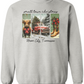 Vintage Small Town Christmas Gildan Sweatshirt – Personalized City & State Holiday Rustic Country Design