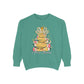 Personalized Christmas Pencil Tree Teacher Sweatshirt – Comfort Colors Pullover Crewneck