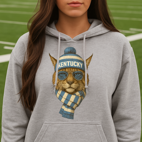 Kentucky Wildcats Bobcat Hoodie – Vintage Game Day Pullover for College Sports Fans