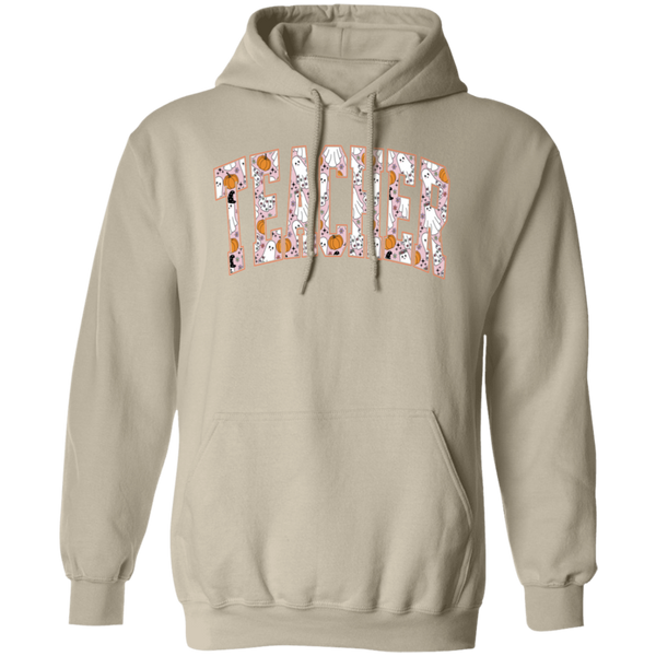 Trendy Halloween Fall Hoodie – Perfect for Spooky Teachers!