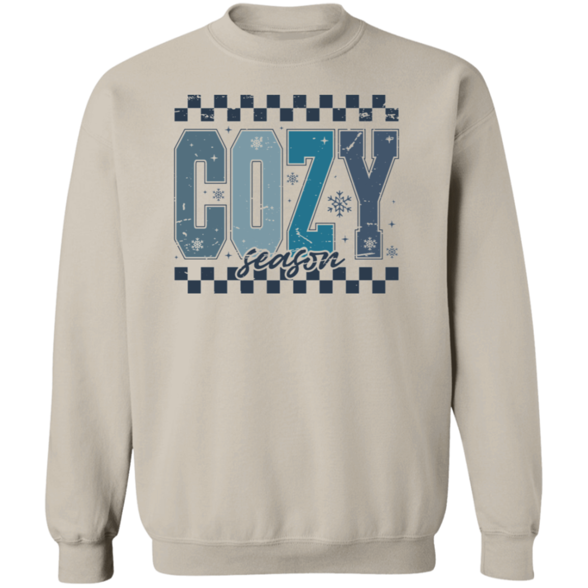 Cozy Season Crewneck Sweatshirt – Winter Fashion | Unisex Gildan Sweatshirt | Warm & Comfy Holiday Gift