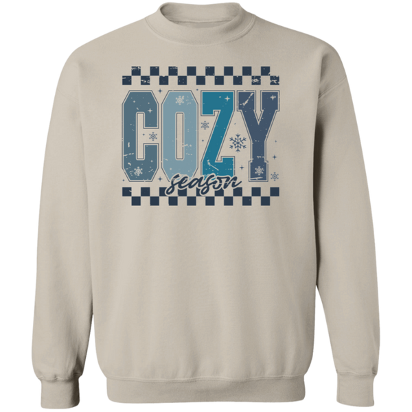 Cozy Season Crewneck Sweatshirt – Winter Fashion | Unisex Gildan Sweatshirt | Warm & Comfy Holiday Gift