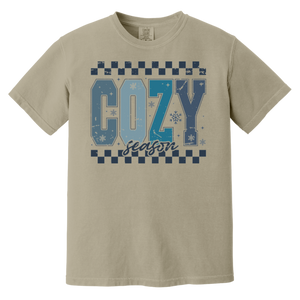 Cozy Season T-Shirt – Comfort Colors | Winter Style | Unisex Relaxed Fit Tee