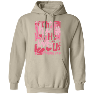 Oh How He Loves Us Hoodie – Gildan | Ephesians 2:4-8 Christian Apparel | Boho Valentine’s Faith Gift