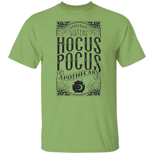 Hocus Pocus Apothecary Gildan T-Shirt – A Perfect Blend of Spooky and Stylish!