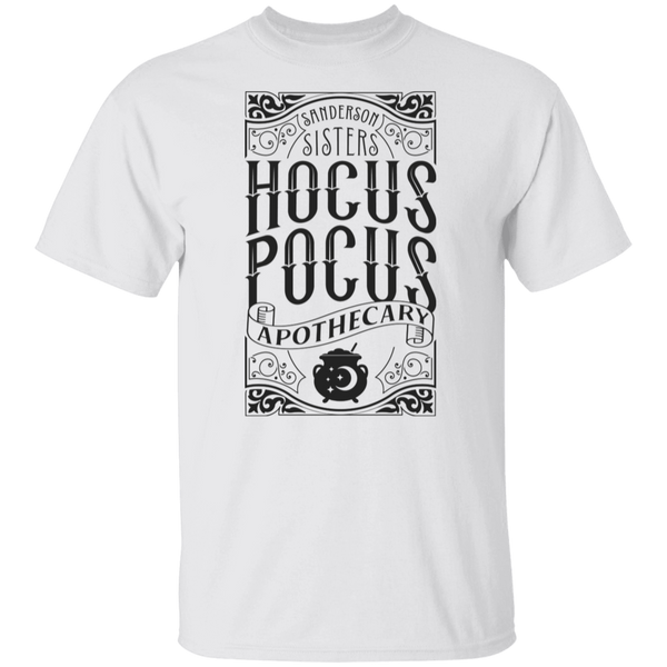 Hocus Pocus Apothecary Gildan T-Shirt – A Perfect Blend of Spooky and Stylish!