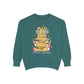 Personalized Christmas Pencil Tree Teacher Sweatshirt – Comfort Colors Pullover Crewneck