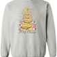 Personalized Christmas Pencil Tree Teacher Sweatshirt – Gildan Pullover Crewneck