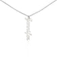 Personalized Vertical Name Necklace - Custom Jewelry Gift for Moms | Holiday, Birthday, Anniversary, Christmas
