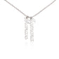 Personalized Vertical Name Necklace - Custom Jewelry Gift for Moms | Holiday, Birthday, Anniversary, Christmas