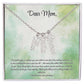 Personalized Vertical Name Necklace - Custom Jewelry Gift for Moms | Holiday, Birthday, Anniversary, Christmas