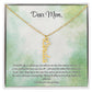 Personalized Vertical Name Necklace - Custom Jewelry Gift for Moms | Holiday, Birthday, Anniversary, Christmas