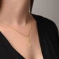 Personalized Vertical Name Necklace - Custom Jewelry Gift for Moms | Holiday, Birthday, Anniversary, Christmas