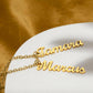 Personalized Vertical Name Necklace - Custom Jewelry Gift for Moms | Holiday, Birthday, Anniversary, Christmas