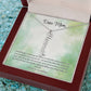 Personalized Vertical Name Necklace - Custom Jewelry Gift for Moms | Holiday, Birthday, Anniversary, Christmas