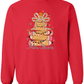 Personalized Christmas Pencil Tree Teacher Sweatshirt – Gildan Pullover Crewneck