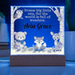 Personalized Woodland Animal LED Night Light – Custom Name Nursery Lamp with Bear, Fox & Deer – Dream Big Little One Baby Gift – Kids Room Decor
