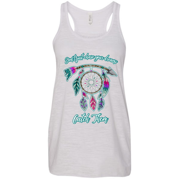 Catch Your Dreams Racerback Tank Top – Lightweight, Inspirational, and Perfect for Everyday Wear