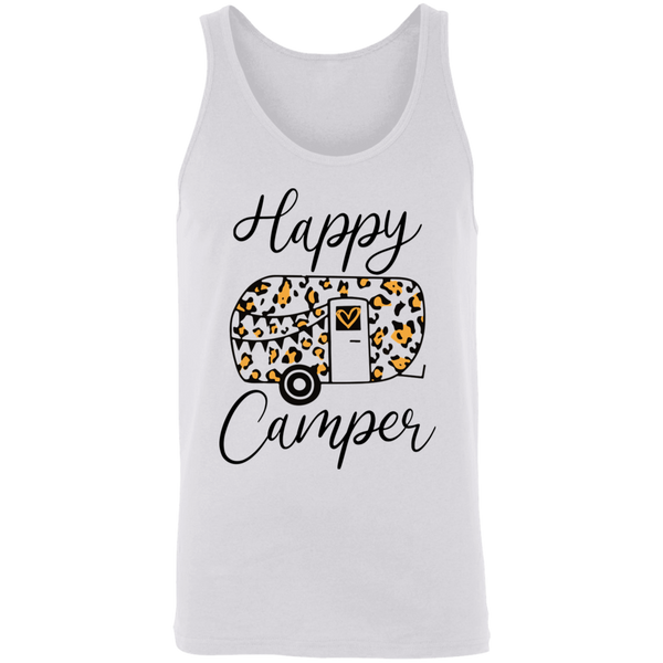 Happy Camper Tank Top – Cute and Comfy Camping Graphic Tank