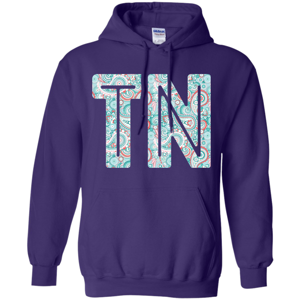 Paisley Tennessee Hoodie Sweatshirt Purple