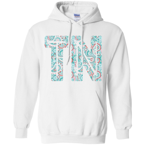 Paisley Tennessee Hoodie Sweatshirt White