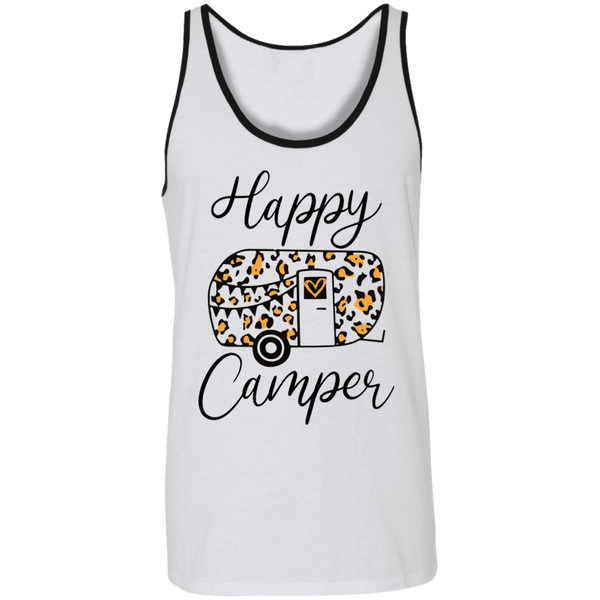 Happy Camper Tank Top – Cute and Comfy Camping Graphic Tank