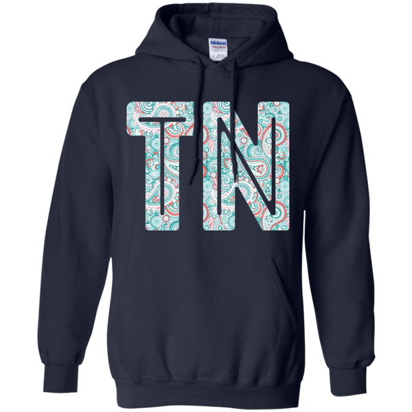 Paisley Tennessee Hoodie Sweatshirt Navy