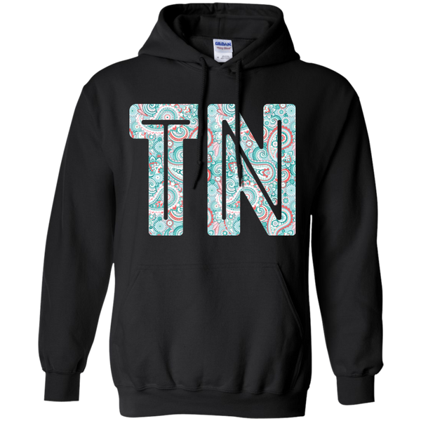 Paisley Tennessee Hoodie Sweatshirt Black