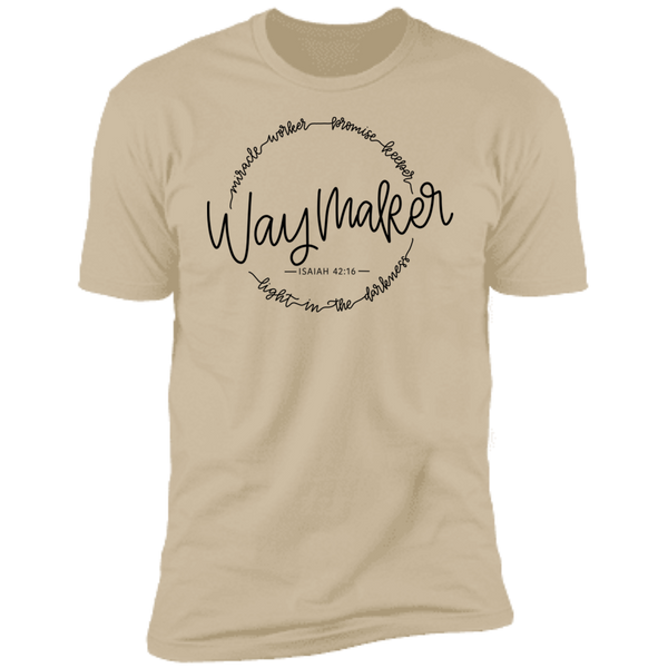 Waymaker Isaiah 42:16 Tee – Soft Next Level Triblend Comfort