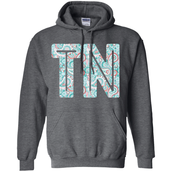 Paisley Tennessee Hoodie Sweatshirt Dark Grey