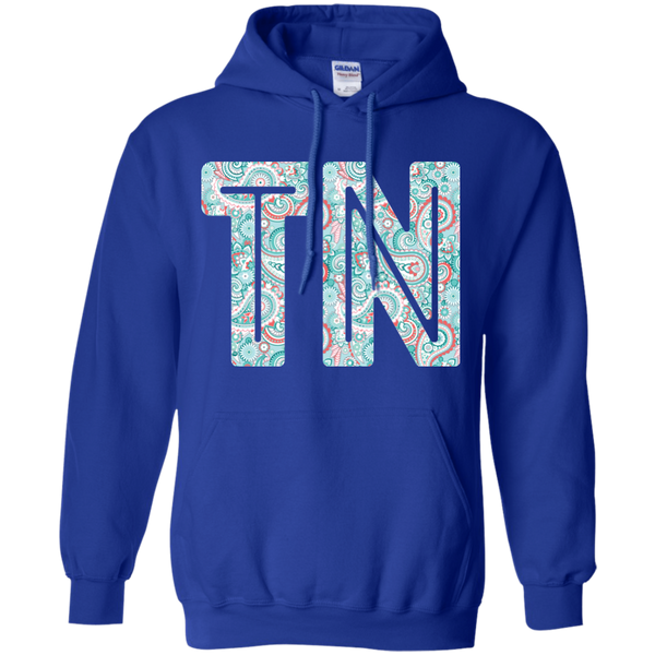 Paisley Tennessee Hoodie Sweatshirt Blue