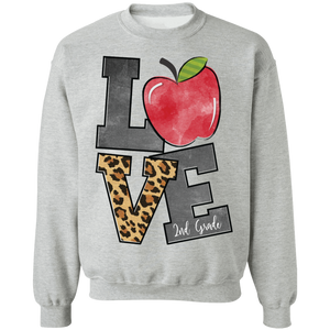 Teacher Love 2nd Grade Sweatshirt – A Heartfelt Tribute to Second Grade Teachers