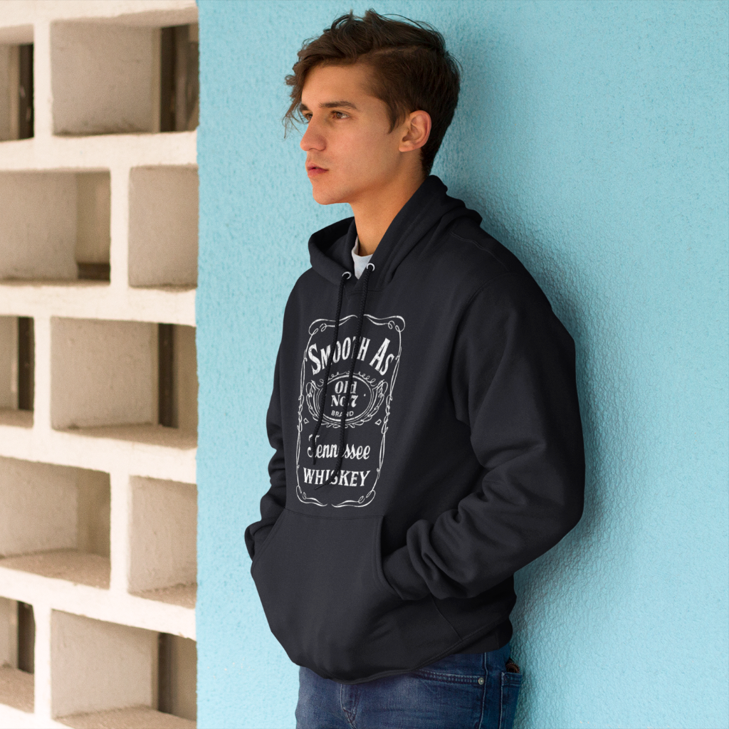 Smooth as Tennessee Whiskey Hoodie Sweatshirt Black